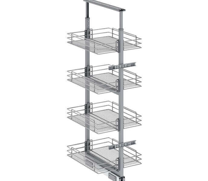 6 baskets Larder 185-200cm