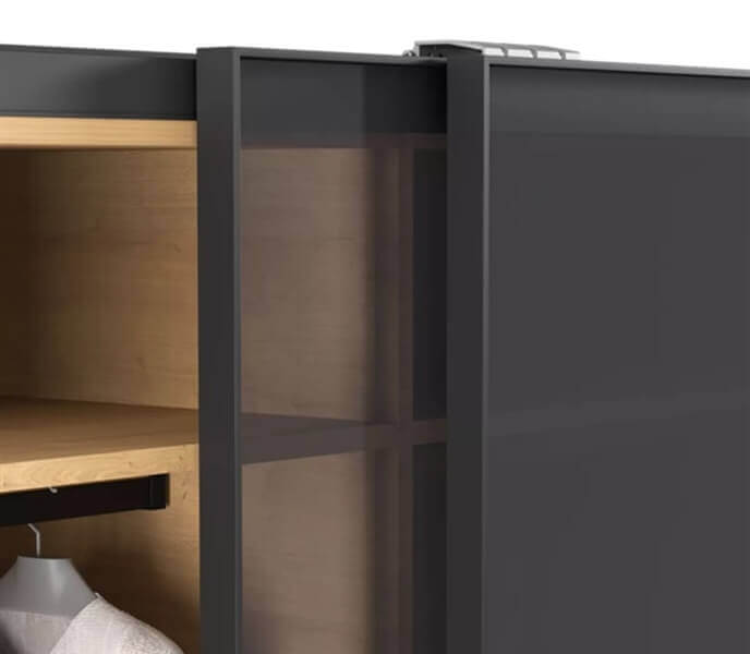 Fine Aluminum Frame For Sliding Wardrobe