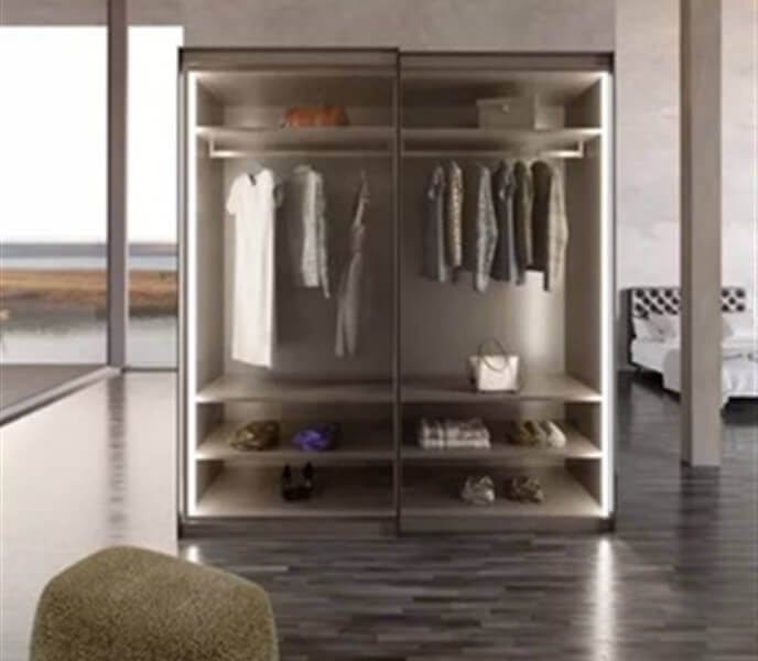 Fine Aluminum Frame For Sliding Wardrobe