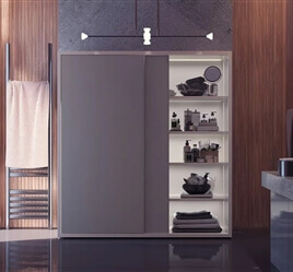 Sliding System for wooden cabinets 60KG