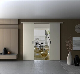 Two sliding simultaneous doors opening kit 120KG