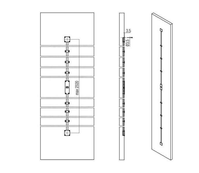 Panels straightener