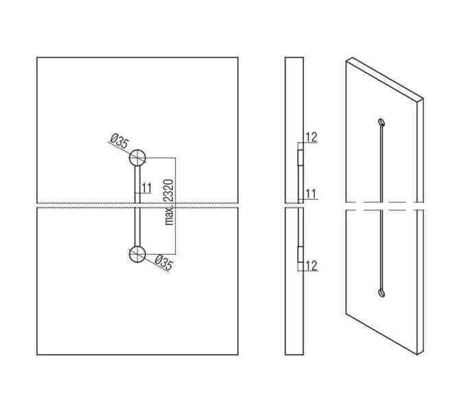 Panels straightener