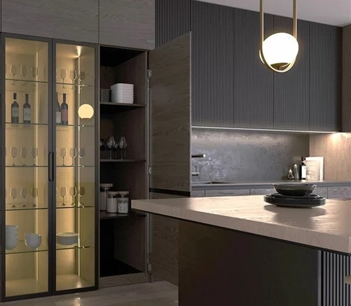 New Darwin- Single door leaf pivot sliding system