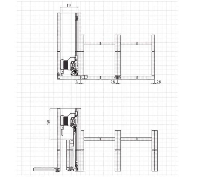 New Darwin- Double door leaf pivot sliding system