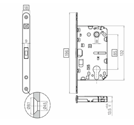 SPINOFF Basic cylinder lock
