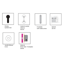 SPINOFF Basic cylinder lock