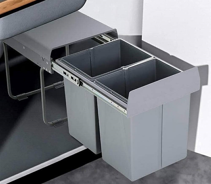 Pull Out Waste bin 48LT