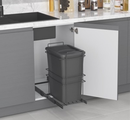 Bottom Mounted Waste Bin