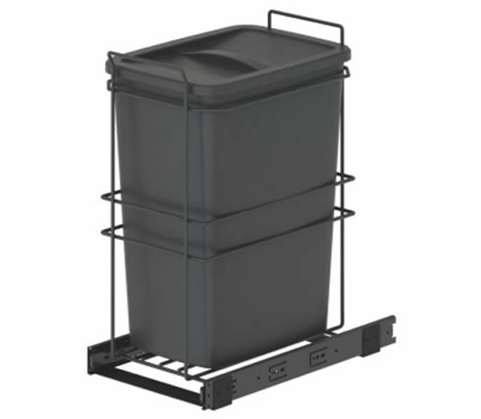 Bottom Mounted Waste Bin