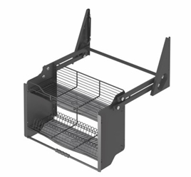 Pull Down Dish Rack