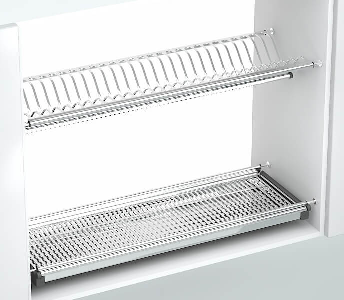 Built in Dish Drying Rack