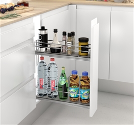 Pull-out bottle side runners CLASSIC