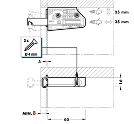 Cabinet Hanger With Cover