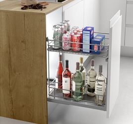 Pull-out Bottle Basket CLASSIC