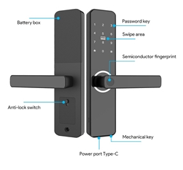 Digital Fingerprint Door Lock