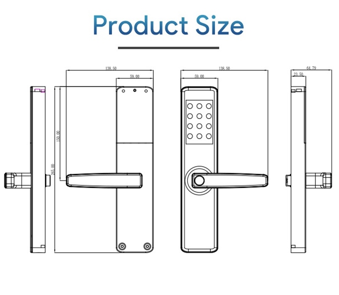 Digital Fingerprint Door Lock