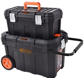 2 in1 Rolling Tool Box Set
