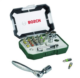 Screwdriver Bit & Ratchet Set 26 pcs