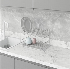 Countertop dish rack