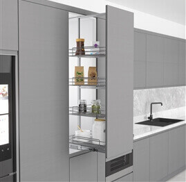 6 baskets Larder 185-200cm